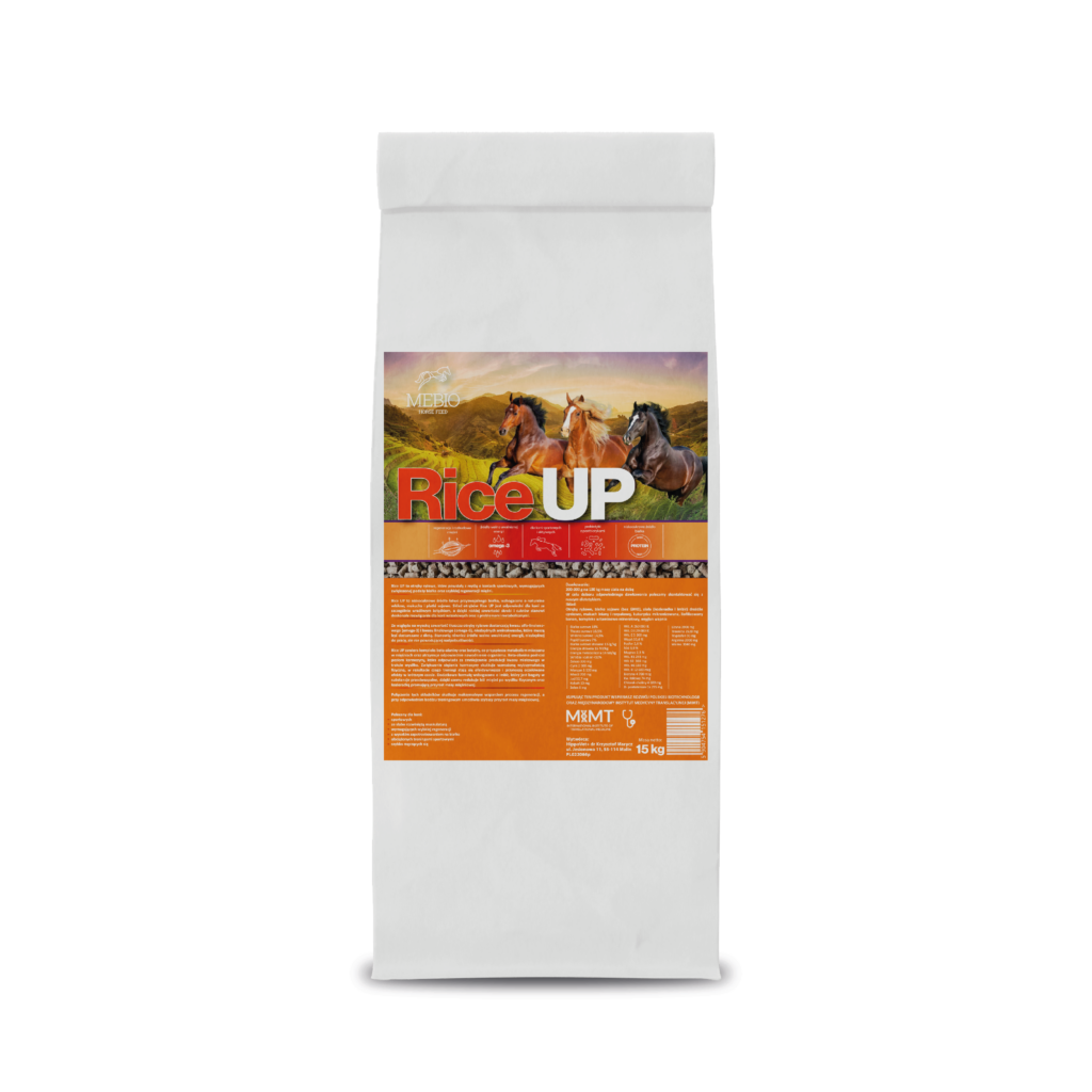 Rice Up – otręby ryżowe dla koni sportowych 15 kg DARMOWA DOSTAWA