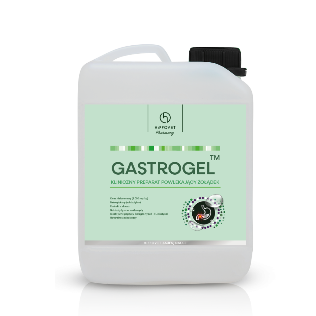 Hippovet Pharmacy GASTROGEL 2,5l – suplement na wrzody w formie żelu